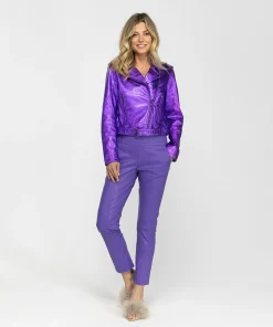 Blake Metallic Violet