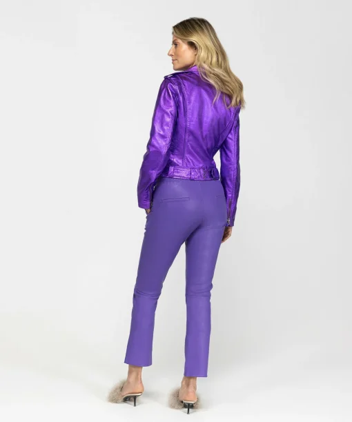 Blake Metallic Violet