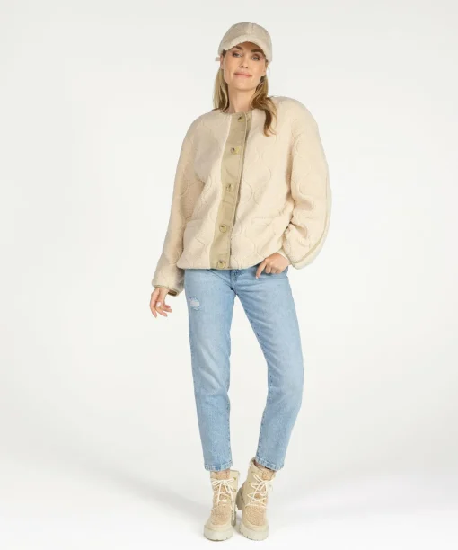 Cap Faux Fur Creamy White