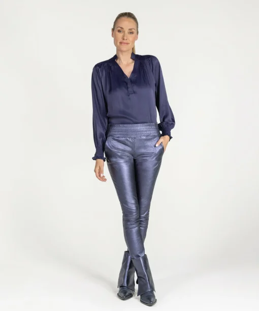 Colette Metallic Marine Blue