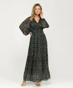 Dalore Lurex Floral Birds