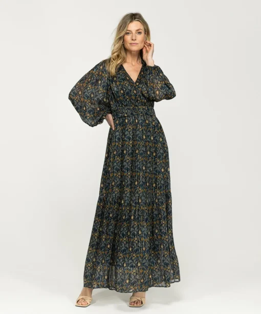 Dalore Lurex Floral Birds