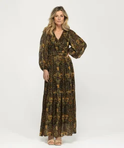 Dalore Lurex Floral Rose