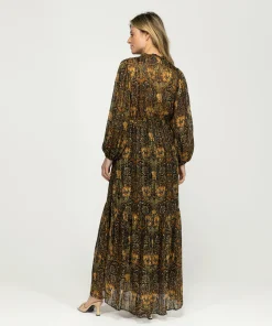 Dalore Lurex Floral Rose