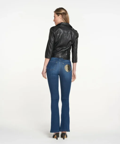 Kate Moss Black Silver