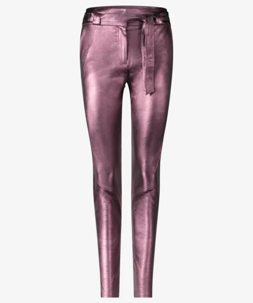 Paulina Metallic Dusty Rose