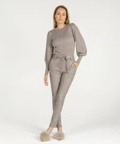 Paulina Suede Stone