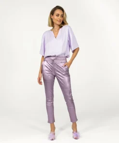 Poggy Metallic Soft Lilac