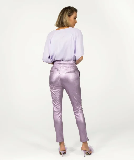 Poggy Metallic Soft Lilac