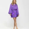 Sarida Metallic Violet