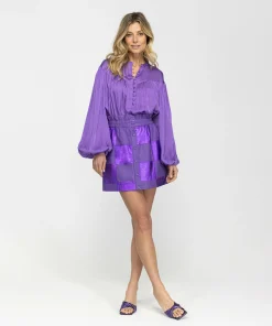 Sarida Metallic Violet