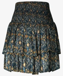 Siana Lurex Floral Birds