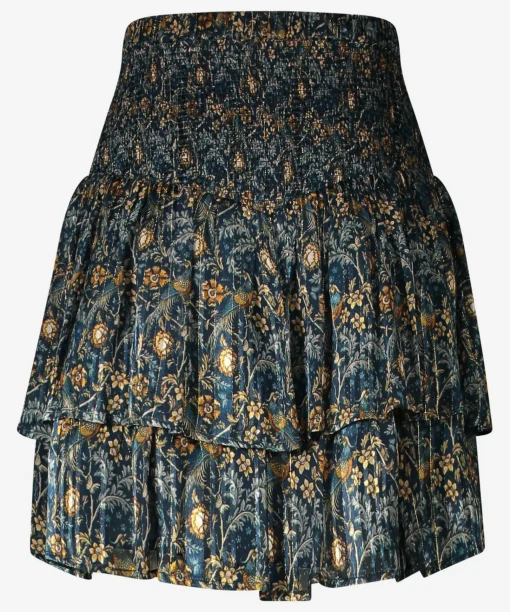 Siana Lurex Floral Birds