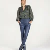 Talici Lurex Floral Birds
