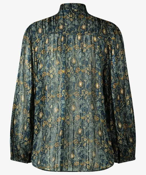 Talici Lurex Floral Birds