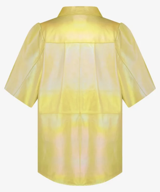 Tasha Metallic Buttery Yellow
