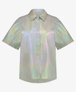 Tasha Metallic Jade Green