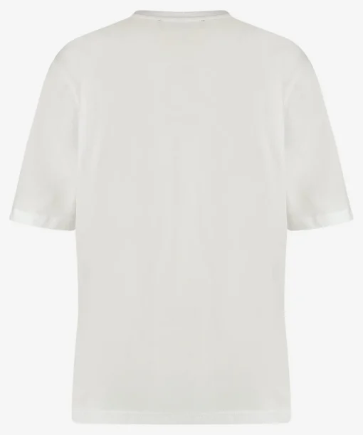 Tee Attitude Antique White With Wild Rosse