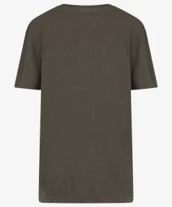 Tee Attitude Vintage Black With White