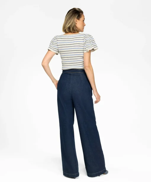 Thaira Stripes Airy Blue