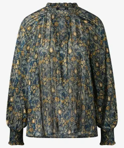 Thera Lurex Floral Birds