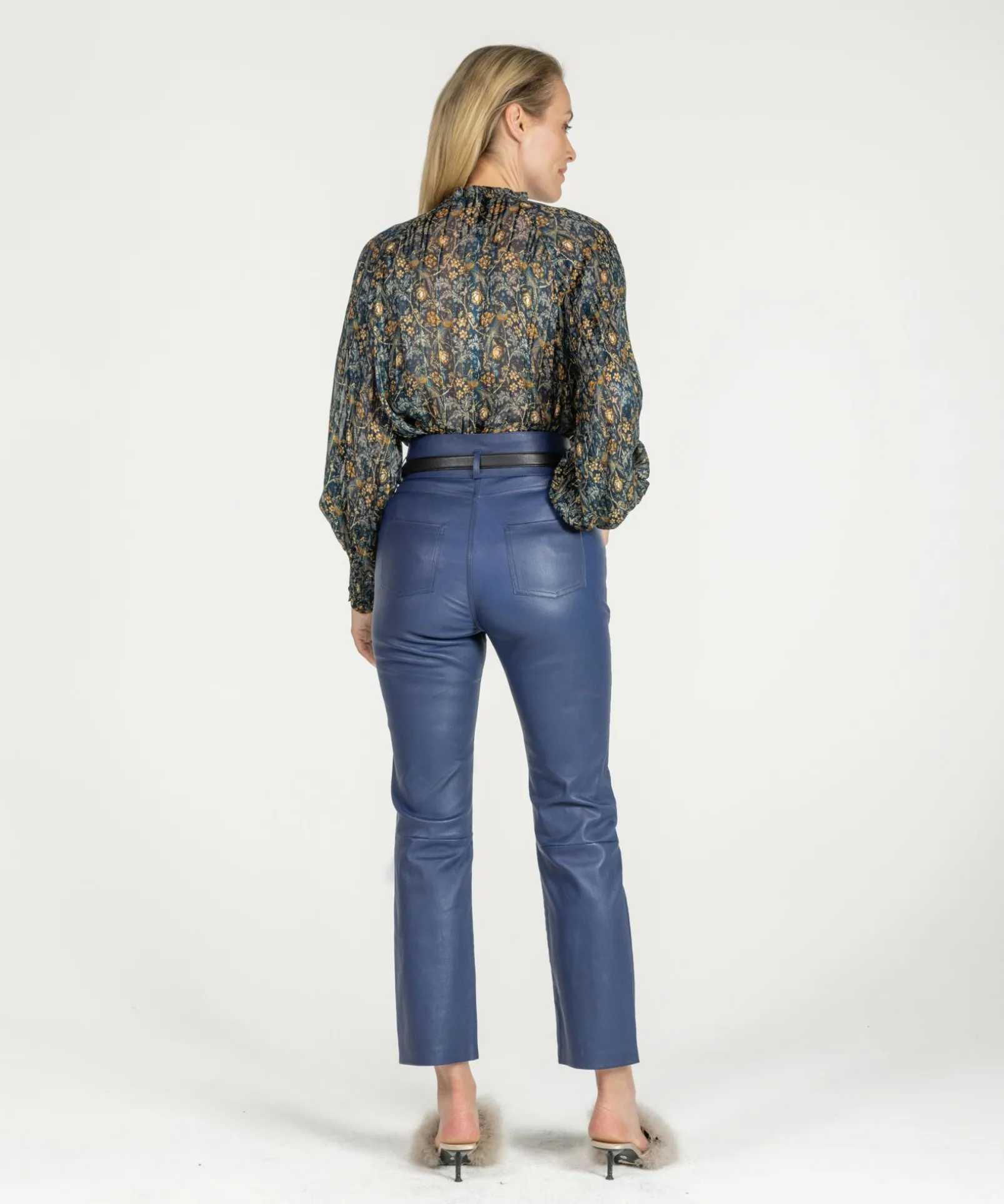 Thera Lurex Floral Birds