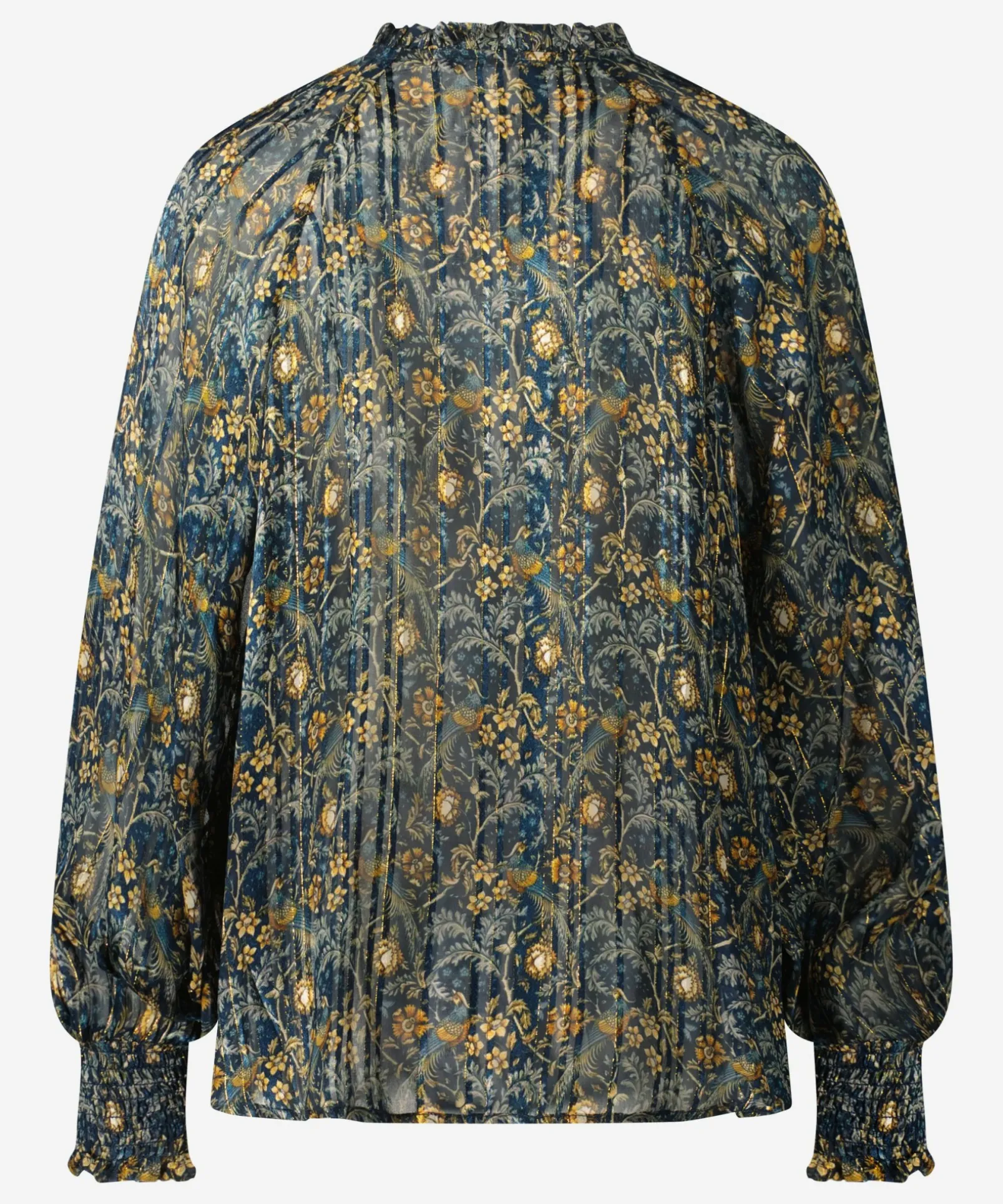 Thera Lurex Floral Birds